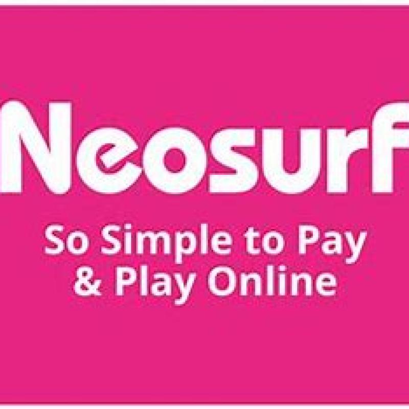 NEOSURF PREPAID CARD 50 EURO.